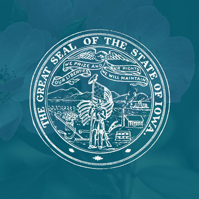 The Great Seal of the State of Iowa