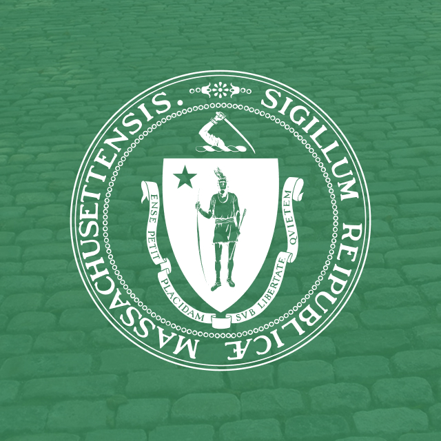 The State of Massachusetts Crest: Sigillum Republic Massachusettensis