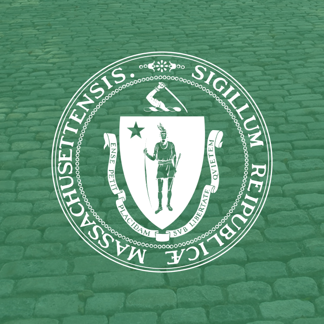 The State of Massachusetts Crest: Sigillum Republic Massachusettensis